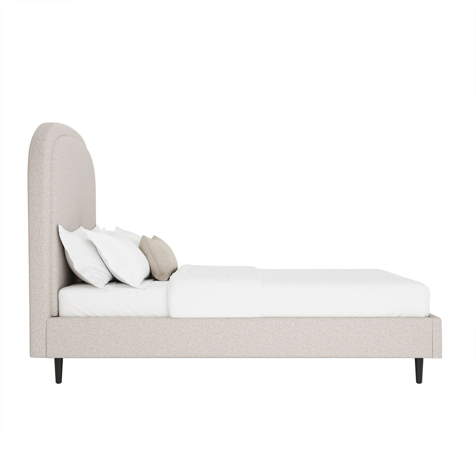 Scarlett Rounded Upholstered Full Bed