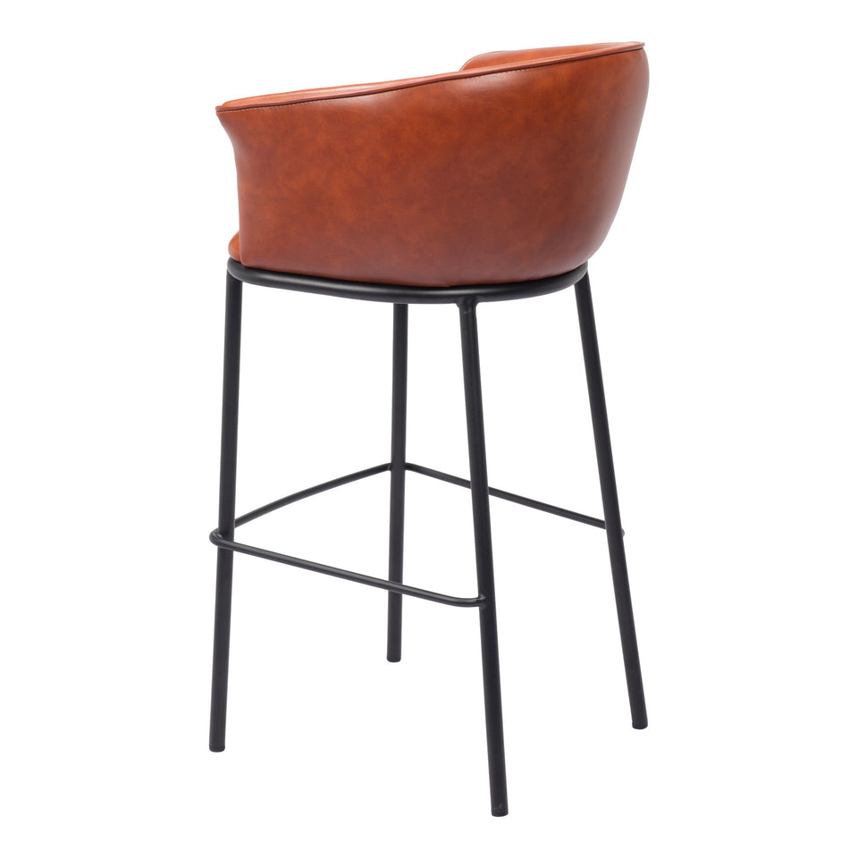 Garston Barstool Brown