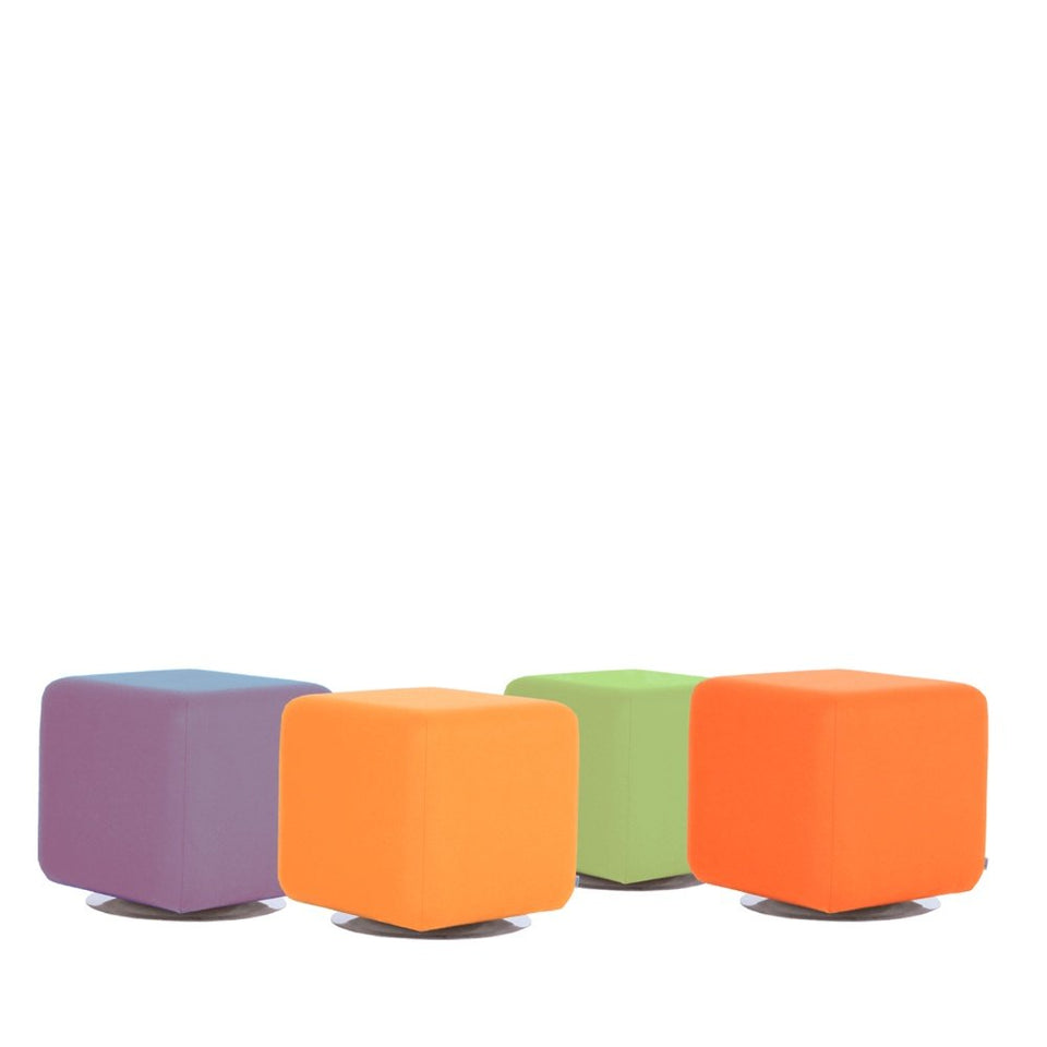 Boxer Swivel Ottoman