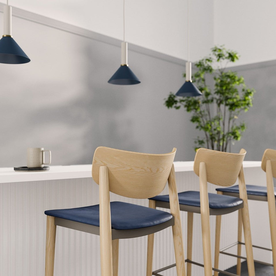 Dante Barstool Upholstered
