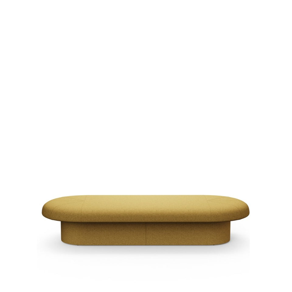 Drage Oval Upholstered Bench