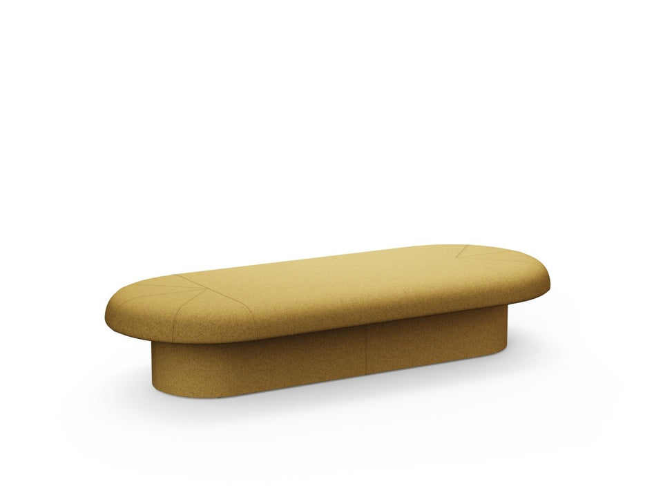 Drage Oval Upholstered Bench
