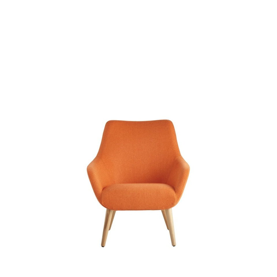 Lamy Lounge Chair Wood Dowel Base