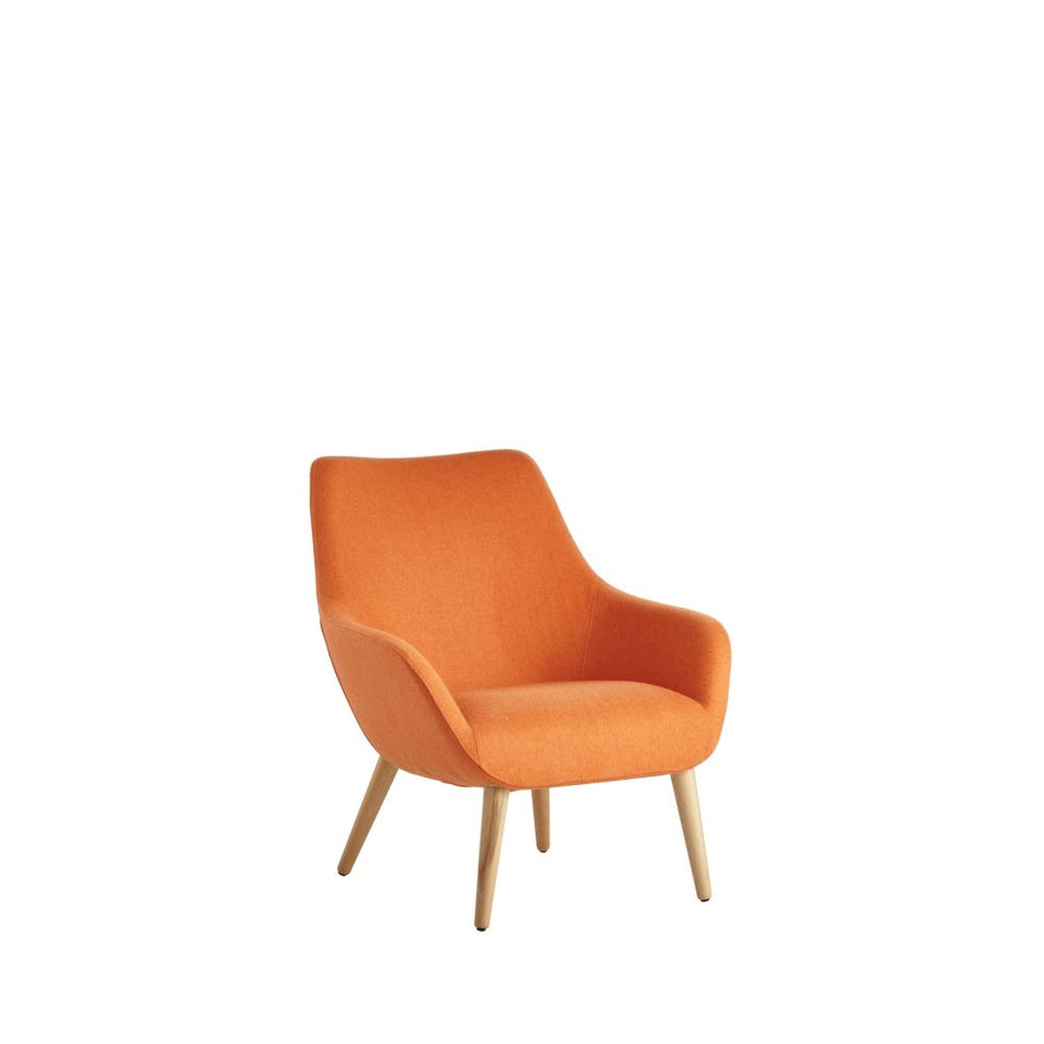 Lamy Lounge Chair Wood Dowel Base
