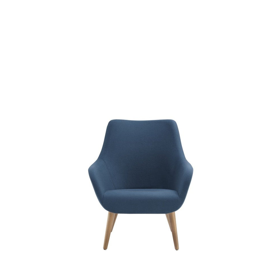 Lamy Lounge Chair Wood Dowel Base