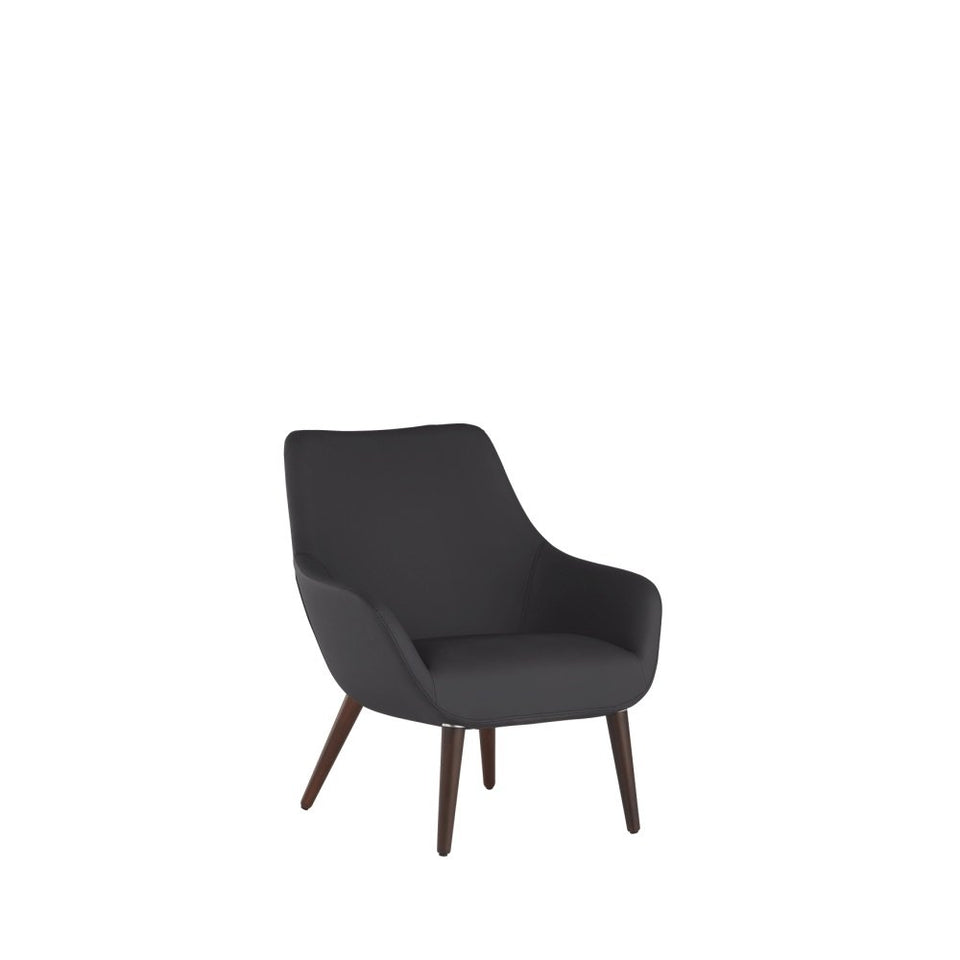 Lamy Lounge Chair Wood Dowel Base