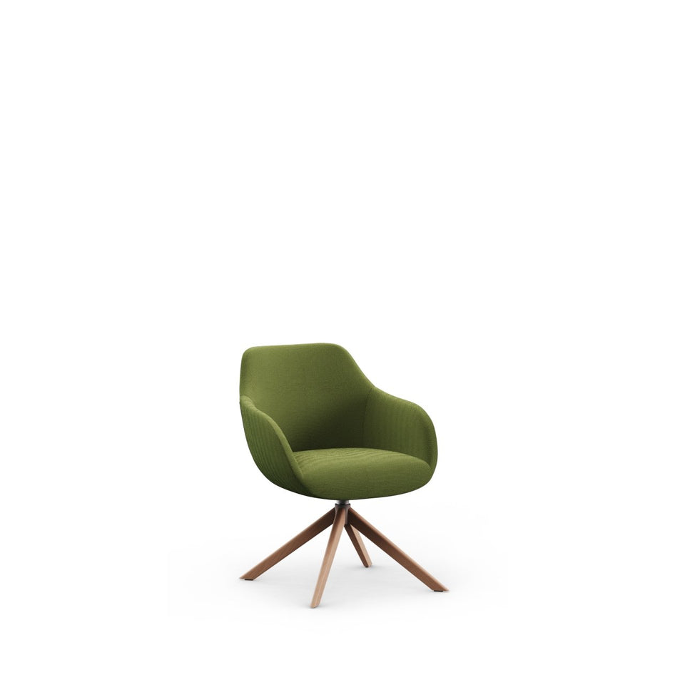 Lamy Swivel Chair Wood Base