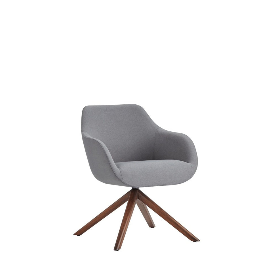 Lamy Swivel Chair Wood Base
