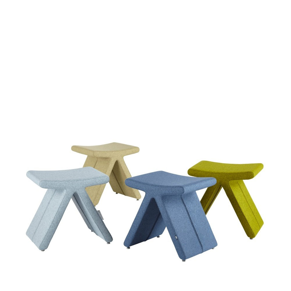 Pi Upholstered Stool