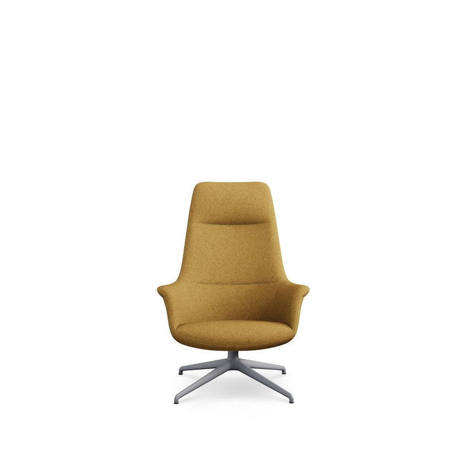 Rego High Back Swivel Lounge Chair