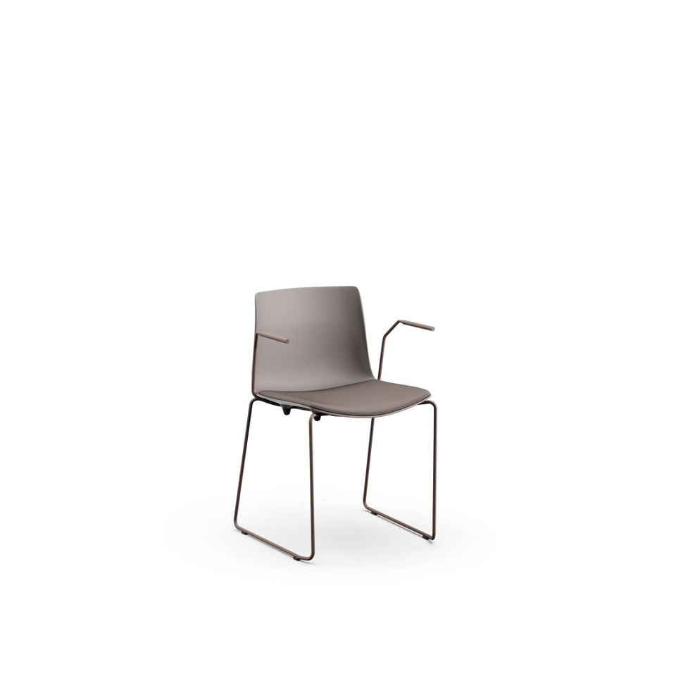 Rest Chair - Sled Base With Arm