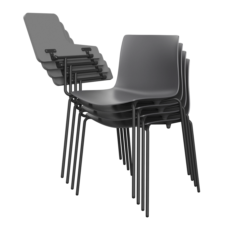 Rest Stackable Chair With Tablet Arm