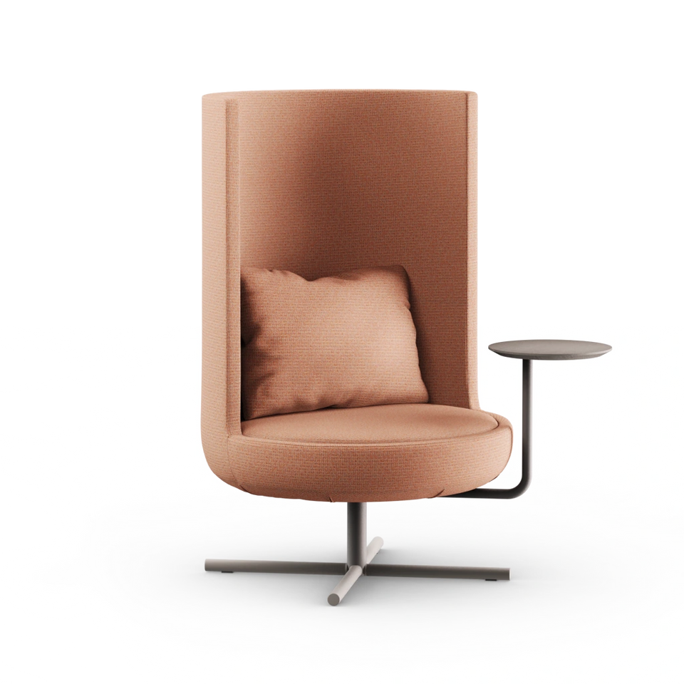 Round Swivel Private Lounge Chair