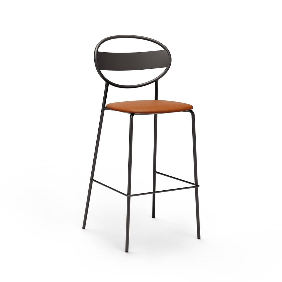 Sole Barstool Upholstered