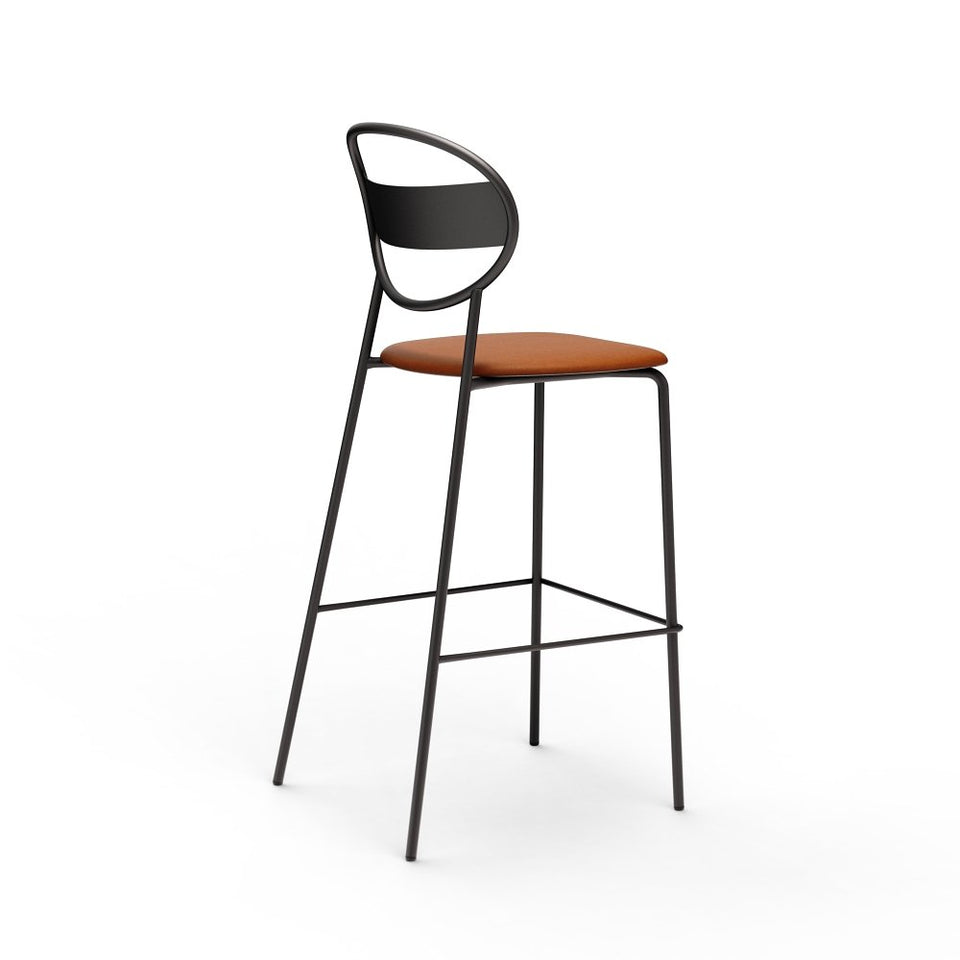 Sole Barstool Upholstered