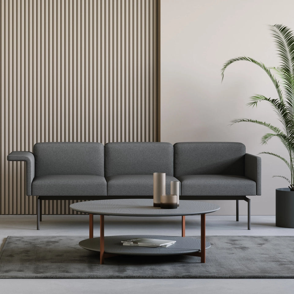 Theo Two-Tier Round Coffee Table
