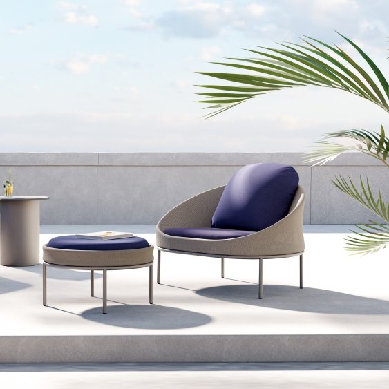 Dor Outdoor Ottoman