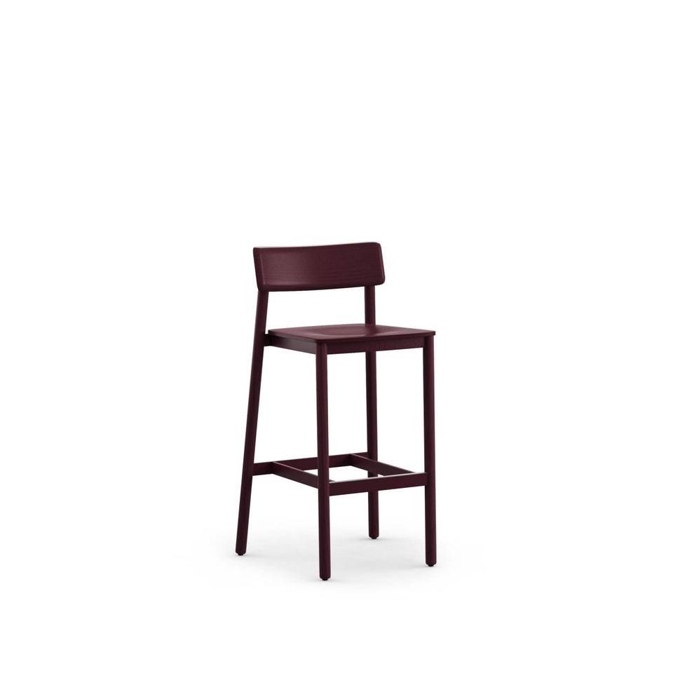 Mika Barstool With Backrest