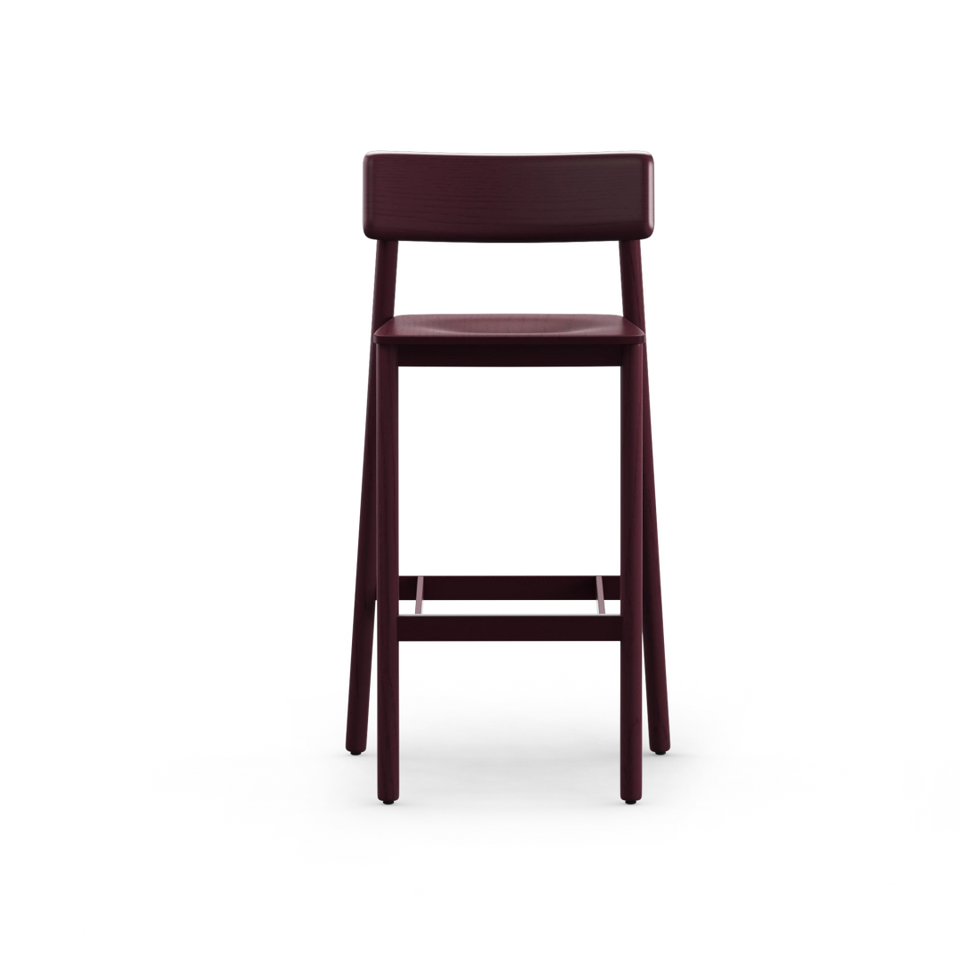 Mika Barstool With Backrest