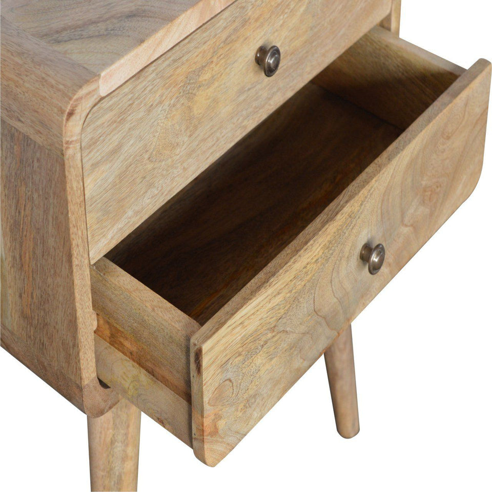 Curved Nightstand