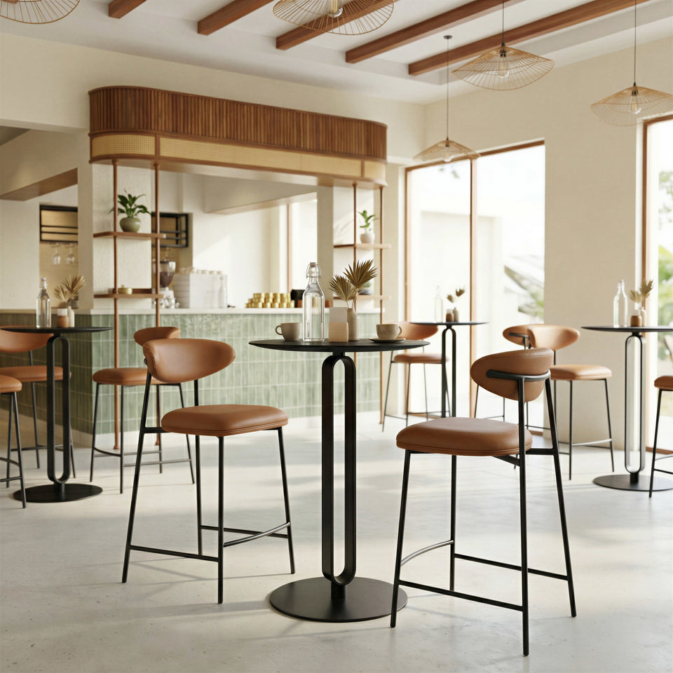 Derry Counter Table Black