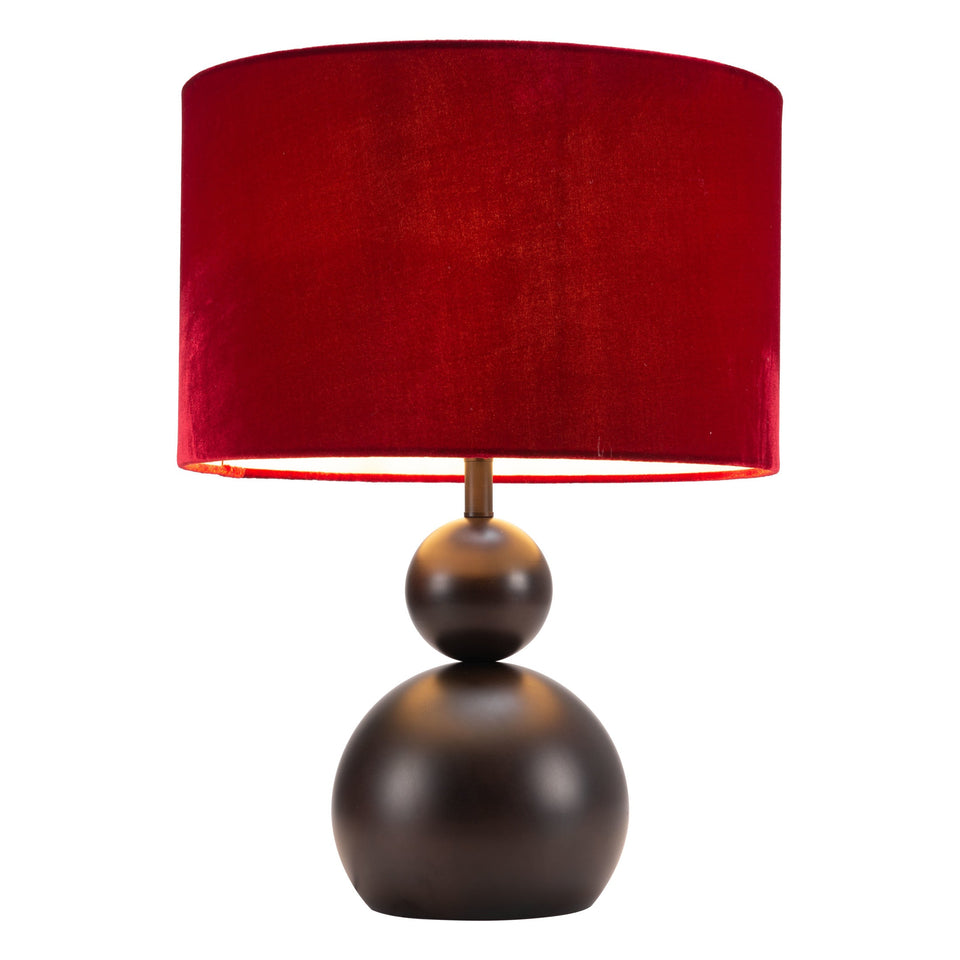 Shobu Table Lamp Red