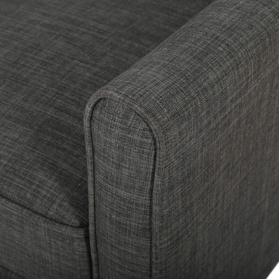 Emmie Fabric Recliner Set Of 2 Moss Gray Recliners
