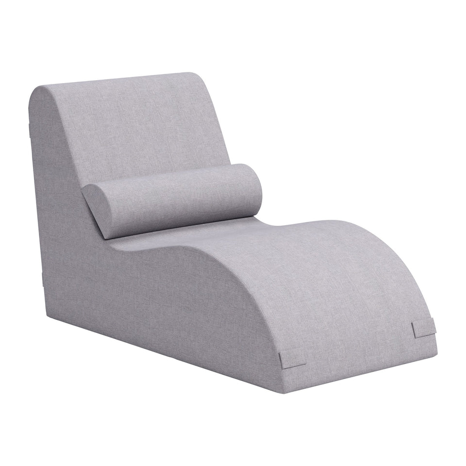 Luanda Chaise Lounge Gray