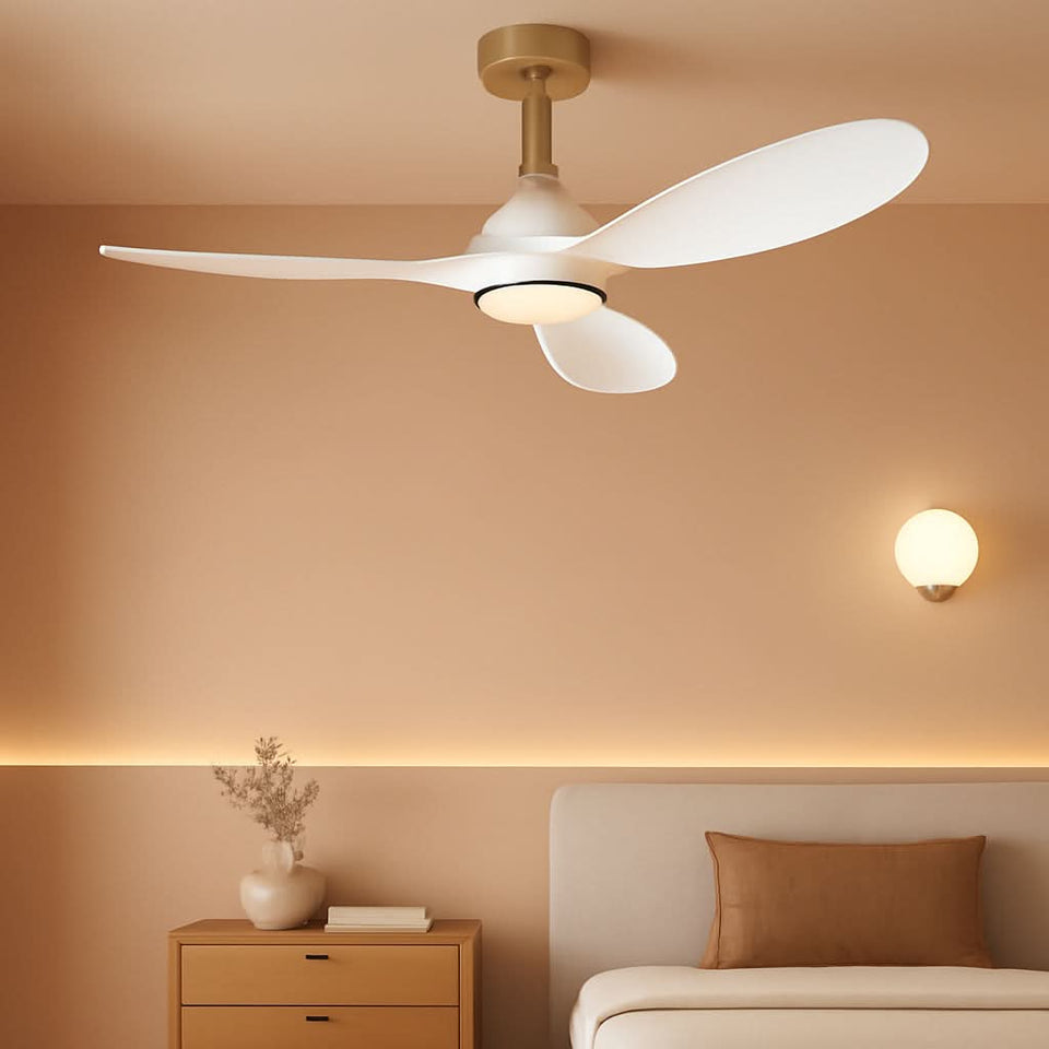 52 Inch Ceiling Fan With DC Motor And Remote Control