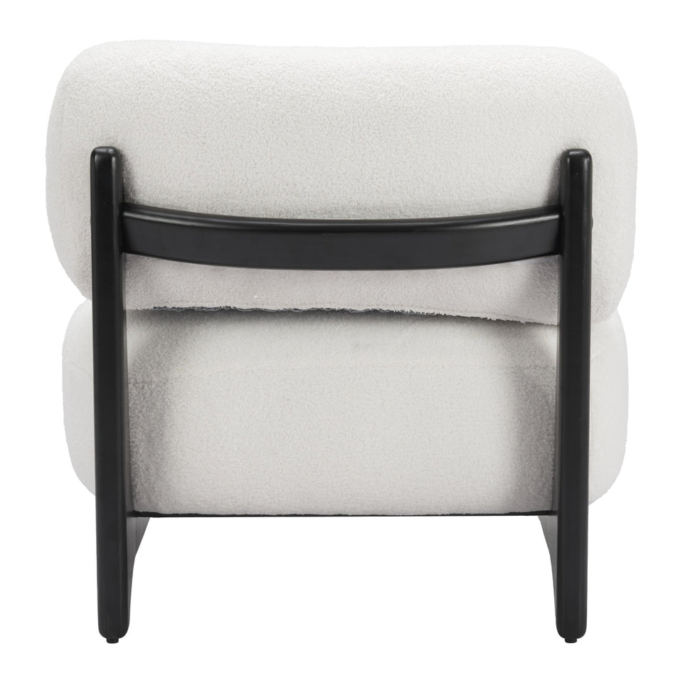 Bombo Accent Chair White