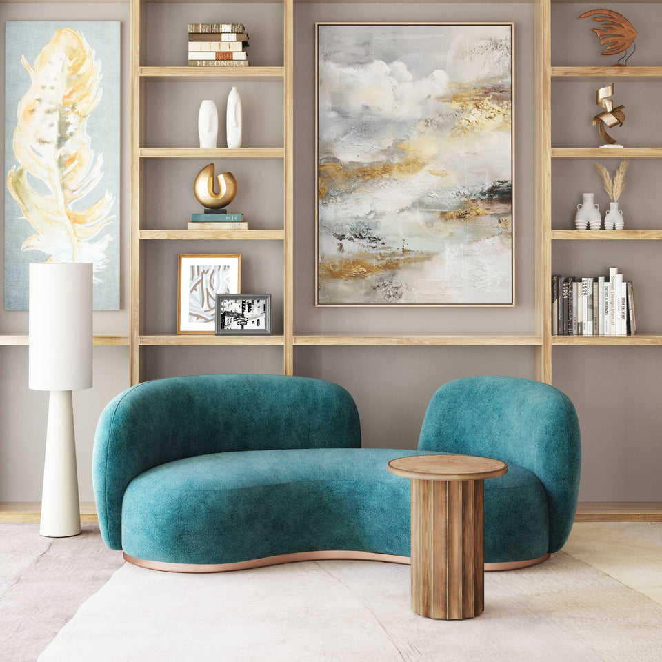 Afinato Side Table Brown