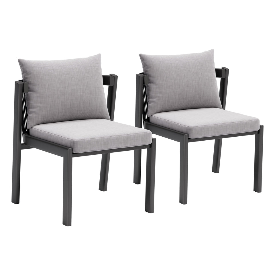 Horizon Dining Chair (Set of 2) Gray