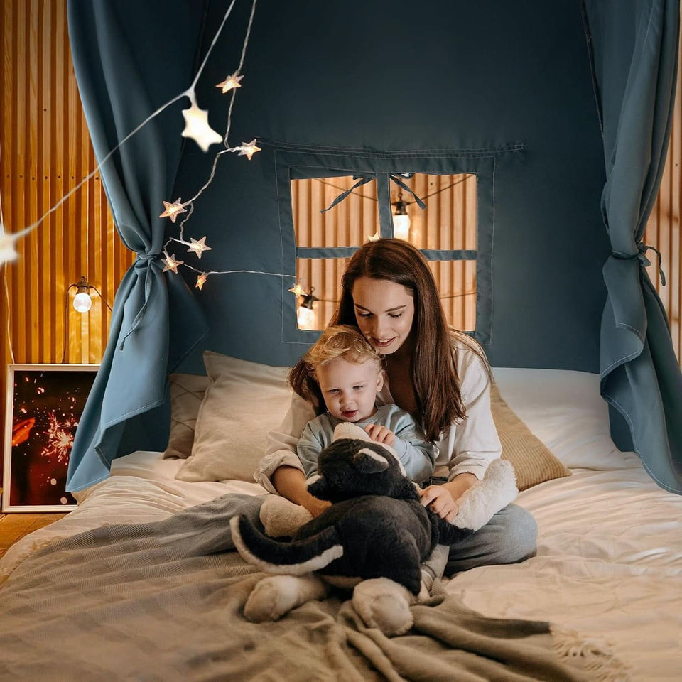 Fullsize Bedroom Canopy Playroom Privacy Tent Deluxe