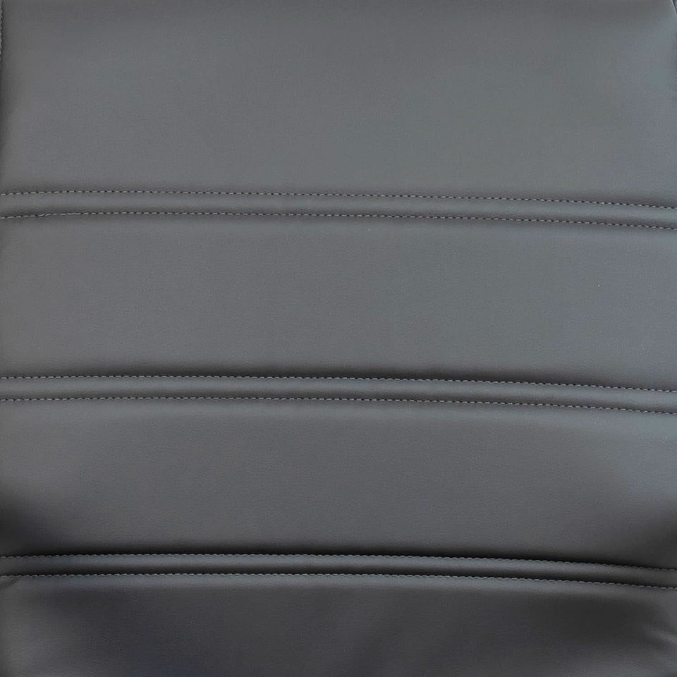 Gray LeatherSoft Office Chair With Swivel Adjustable Height