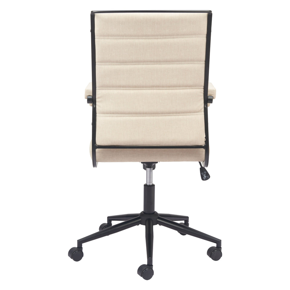 Auction Office Chair Beige