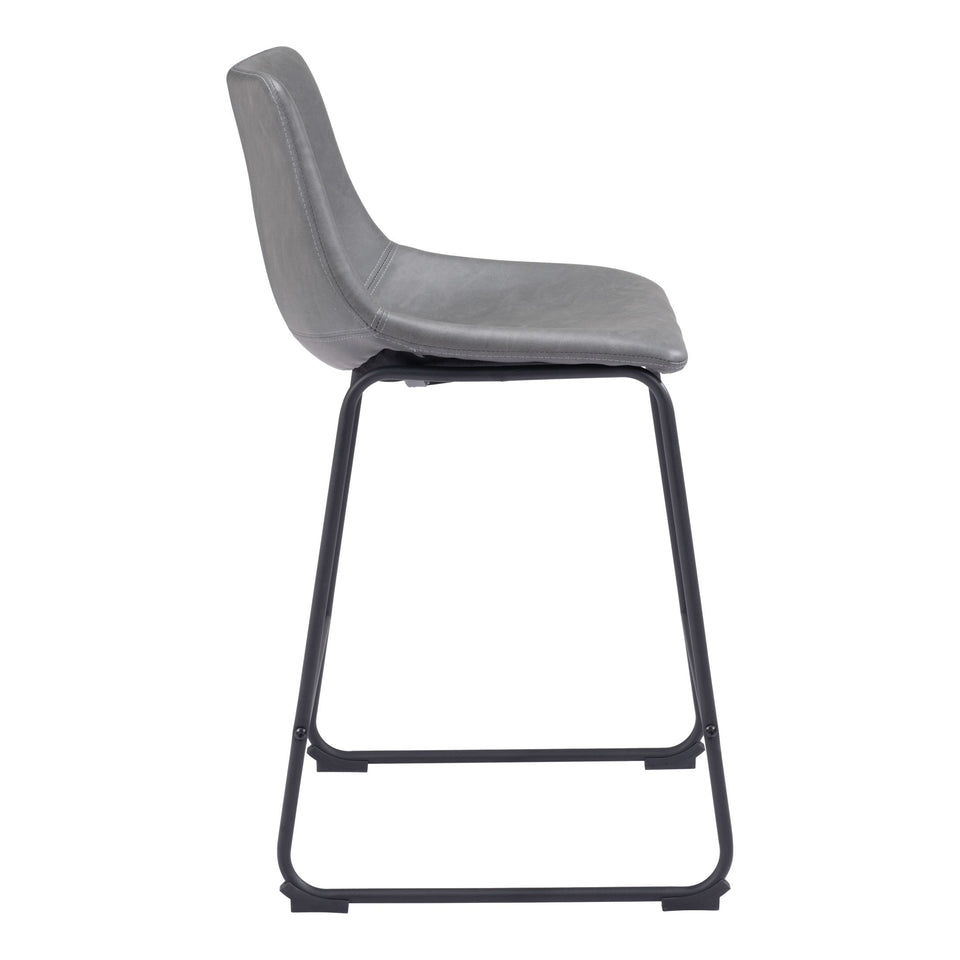 Smart Counter Stool (Set of 2) Charcoal