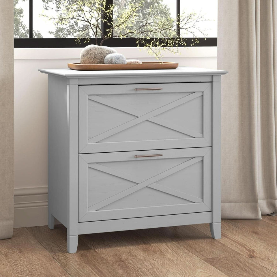 Key West 2 Drawer Lateral File Cabinet In Cape Cod Gray