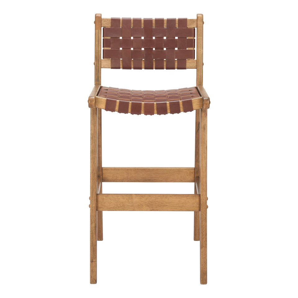 Feder Barstool (Set of 2) Brown