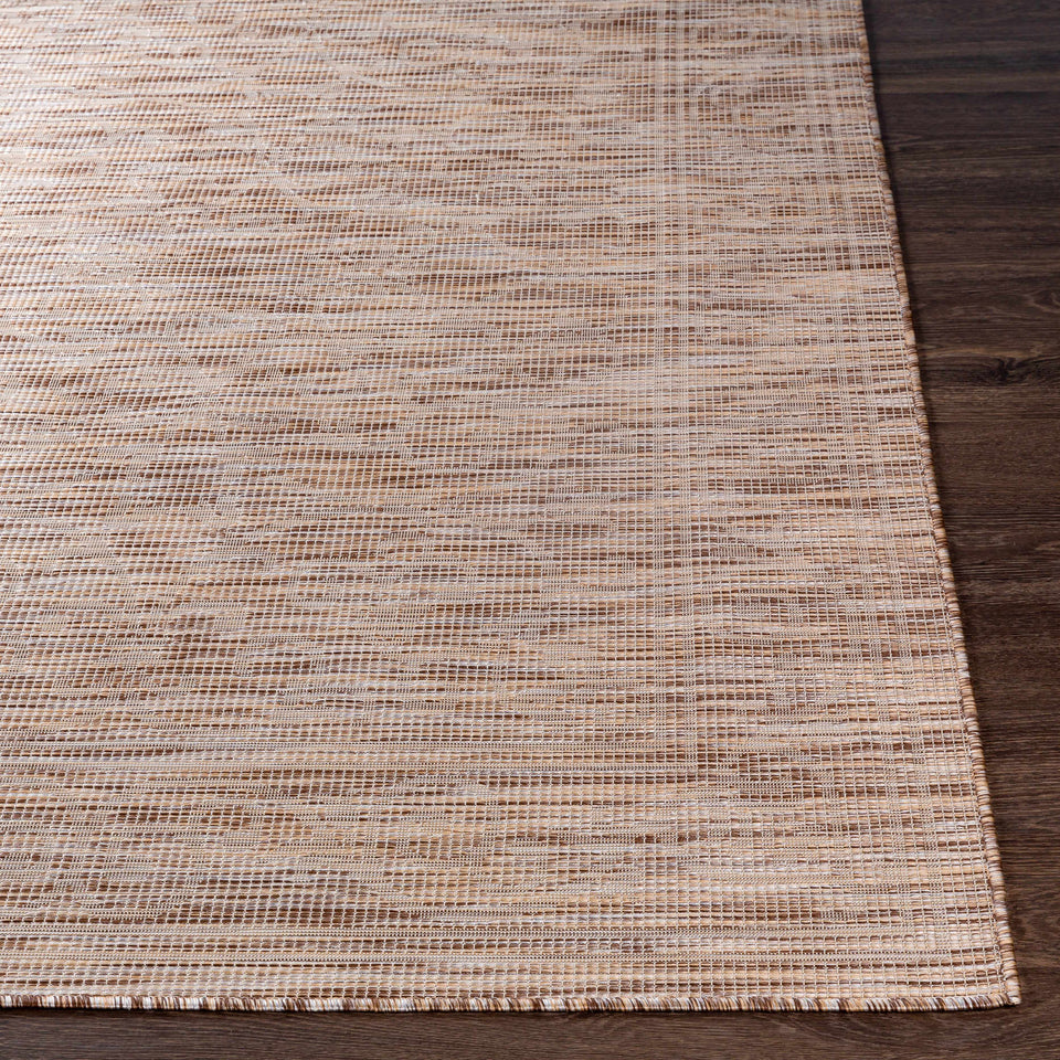 Coolville Brown Flatweave Outdoor Area Carpet - Clearance