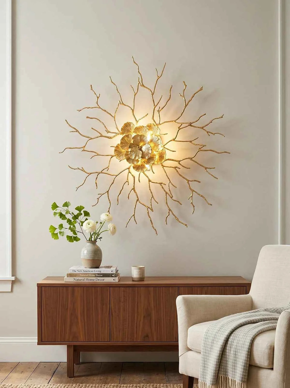 Coral Zoa Eye Wall Lamp