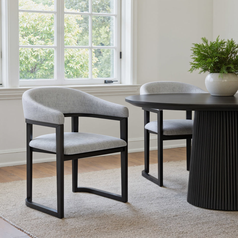 Anasa Dining Chair Gray
