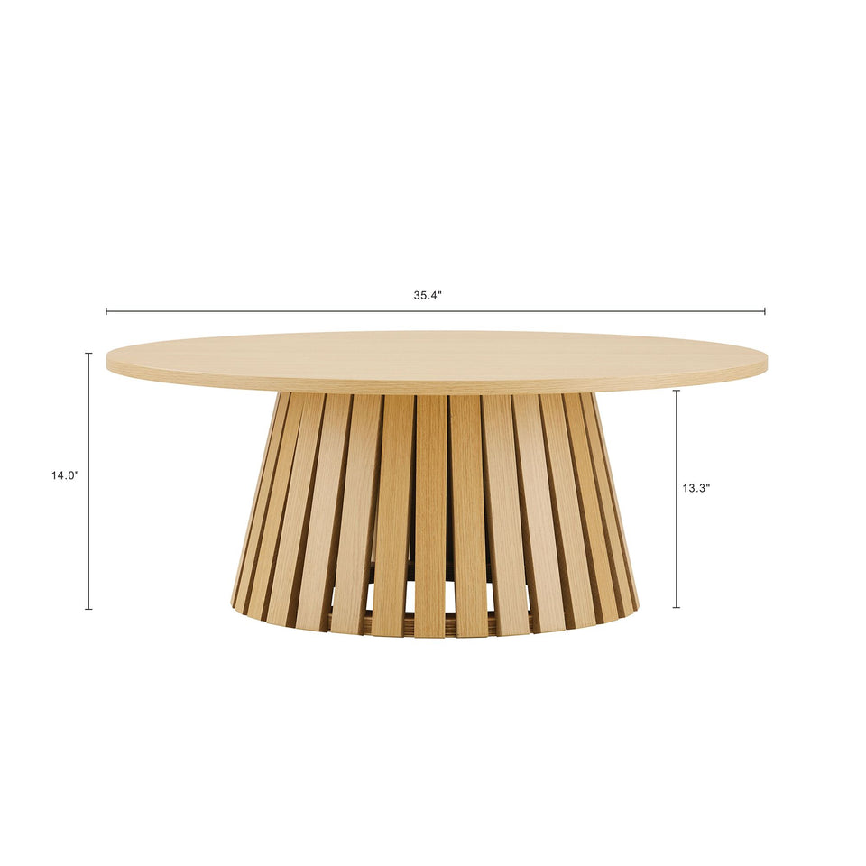 Layla Coffee Table in Light Oak