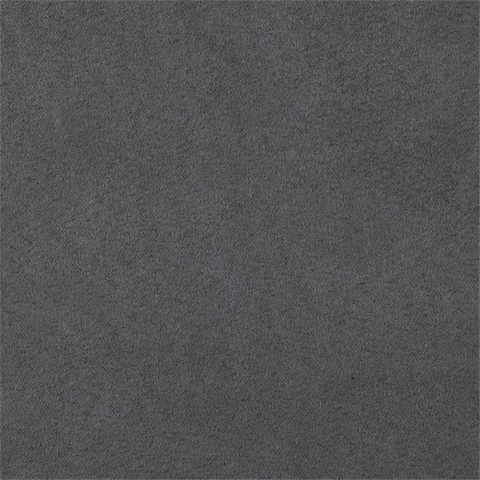 Dark Gray Upholstered Ottoman With Concealed Storage