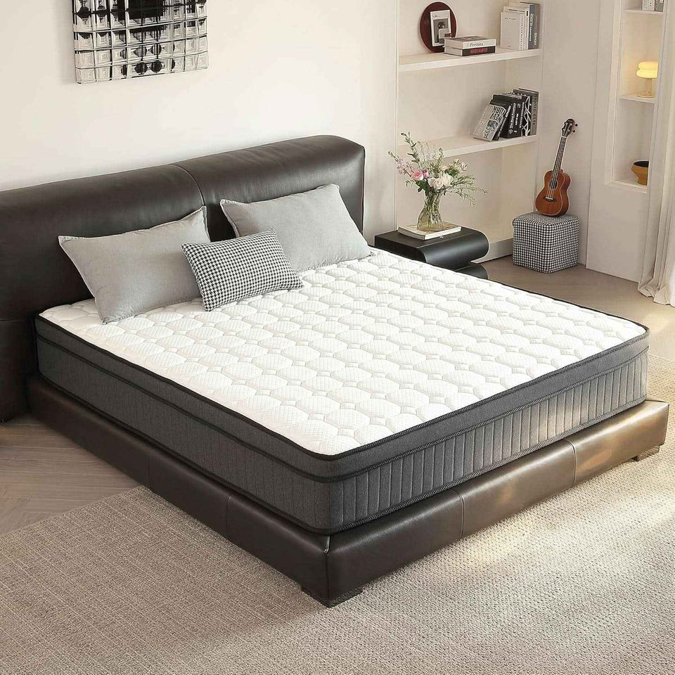 Queen Hybrid Mattress In Box CertipurUS Breathable