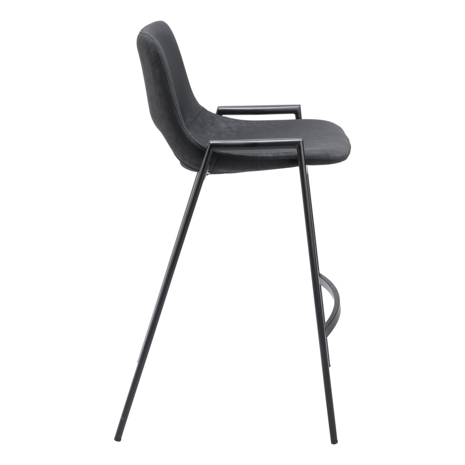 Desi Counter Stool (Set of 2) Black