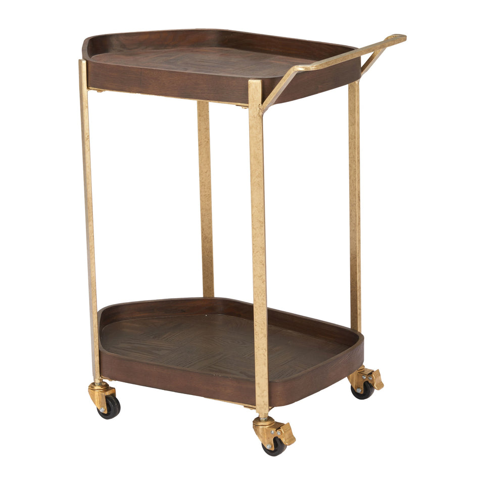 Stela Bar Cart Walnut
