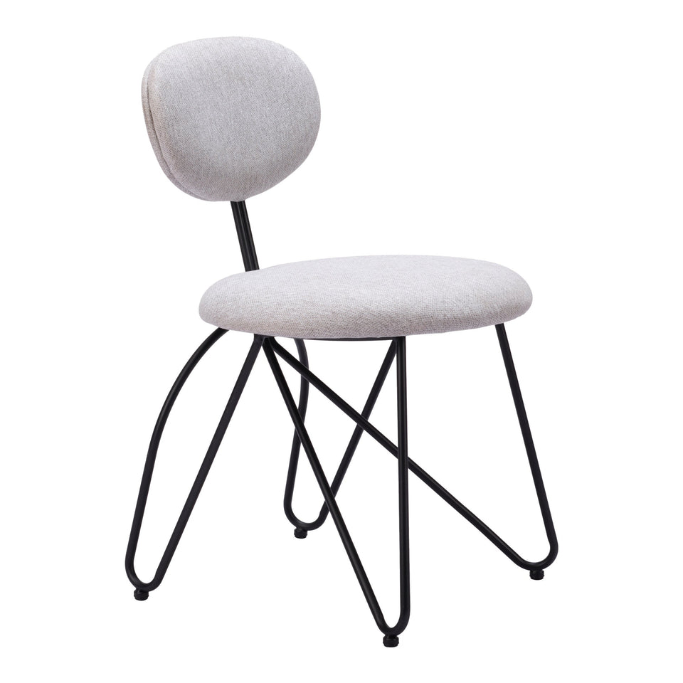 Novi Dining Chair (Set of 2) Dove Gray