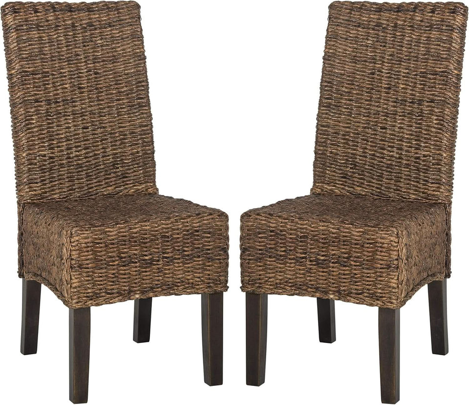 Safavieh Avita Natural Wicker 18 Inch Dining Chair