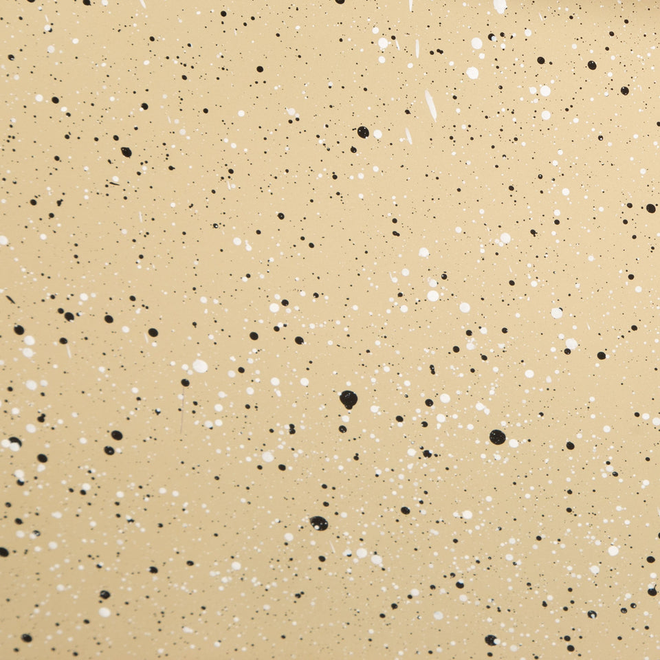 Osam Side Table Gold & Beige