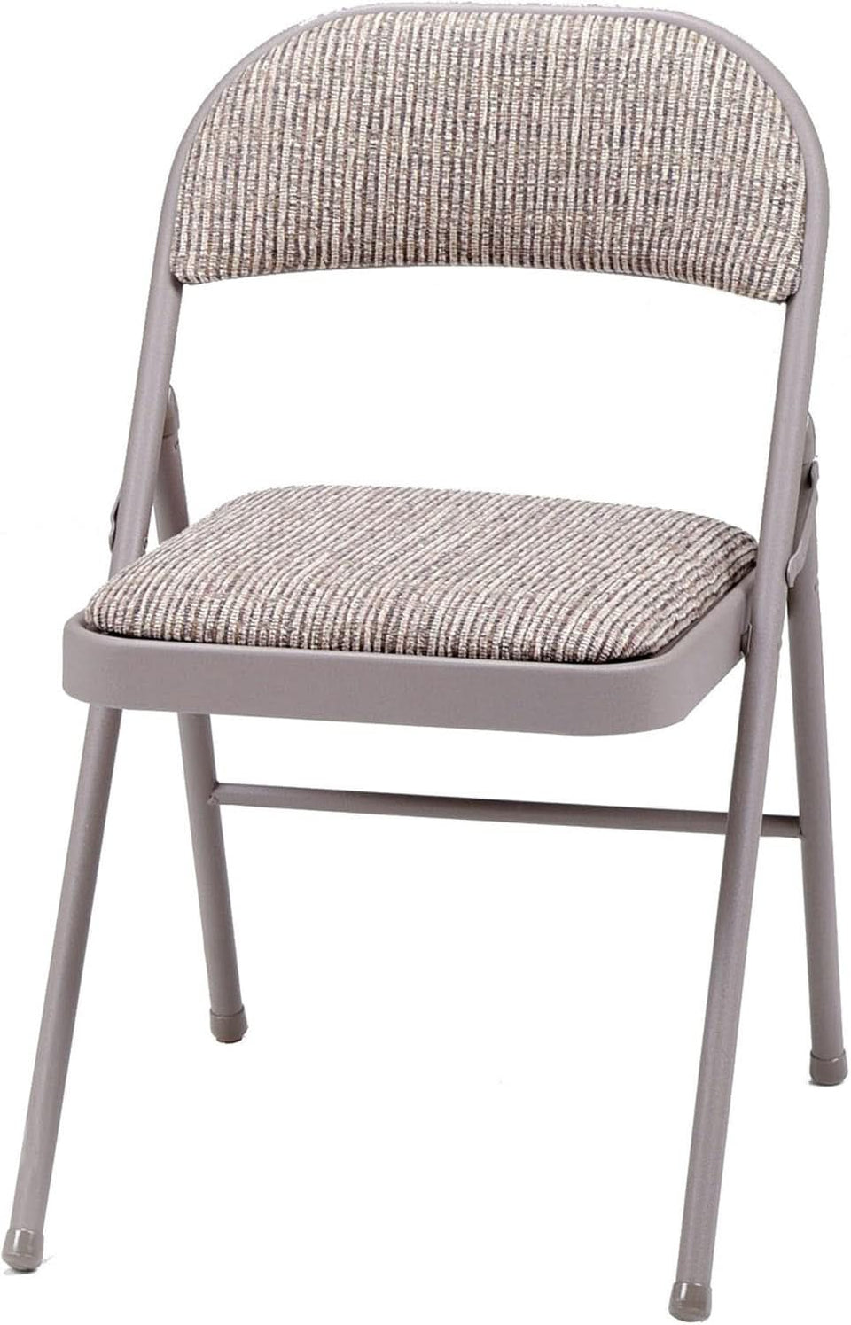 Padded Folding Chairs 4 Pack Fabric Chicory Lace Set